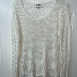 White Knit sweater